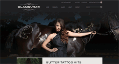 Desktop Screenshot of glamouratiuk.com